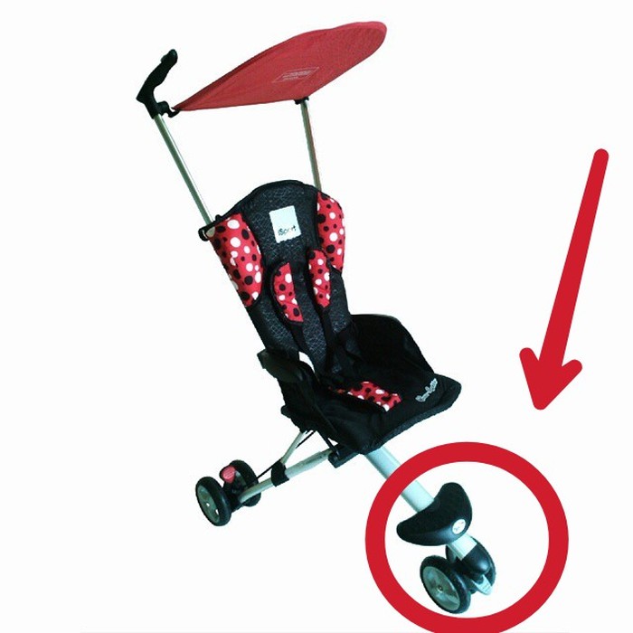 Jual Roda Stroller Isport Cocolatte (Depan)