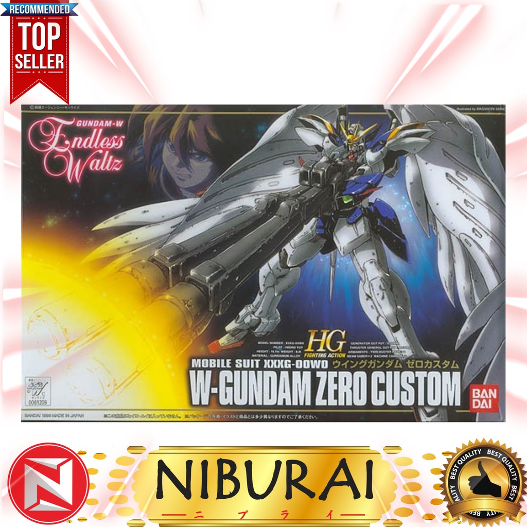 1/144 HG Wing Gundam W-Gundam Zero Custom