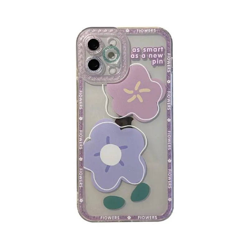 Soft case Silikon Transparan 13pro 13prm Motif Kartun Untuk iphone 11 12pro MAX 7p 8p XS MAX Xr 11 MAX 7se-se20207se-se