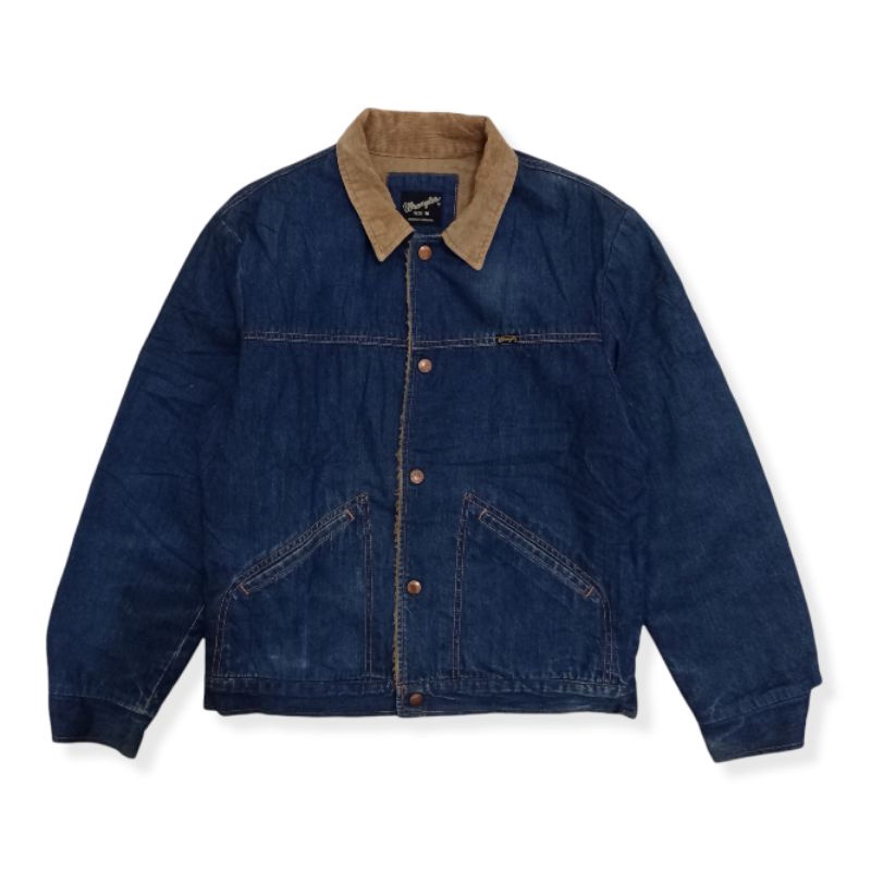 Jaket wrangler jeans second original