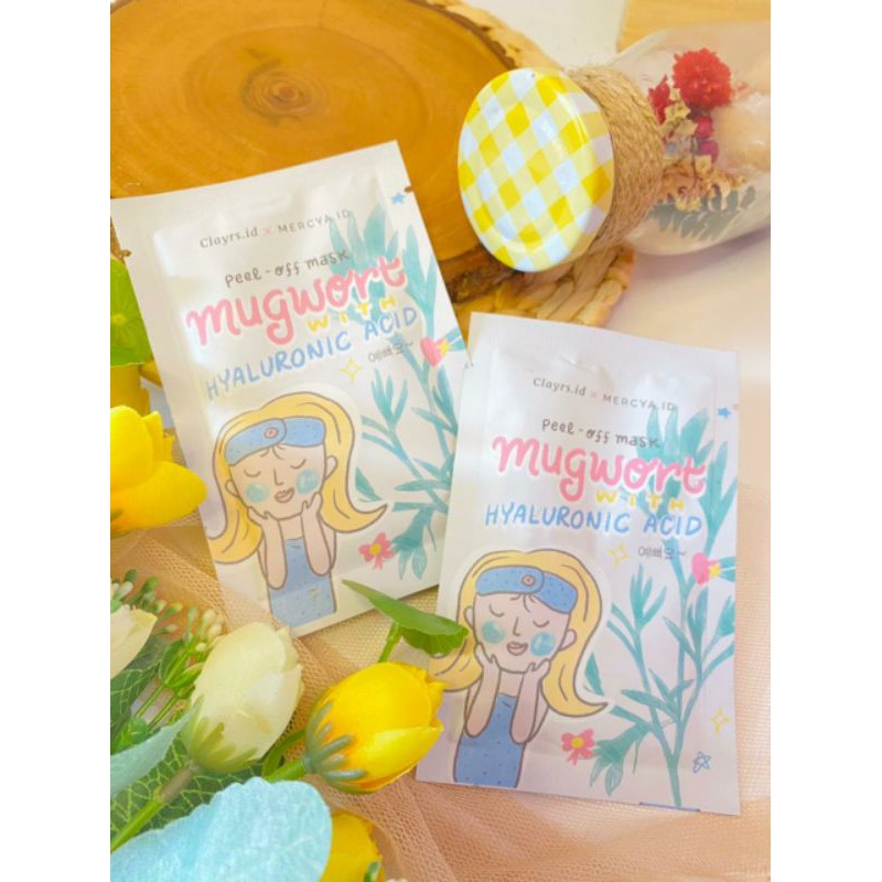 

PeelofmaskMugwort+HyluronicAcidbyClaris.idxMersya.id