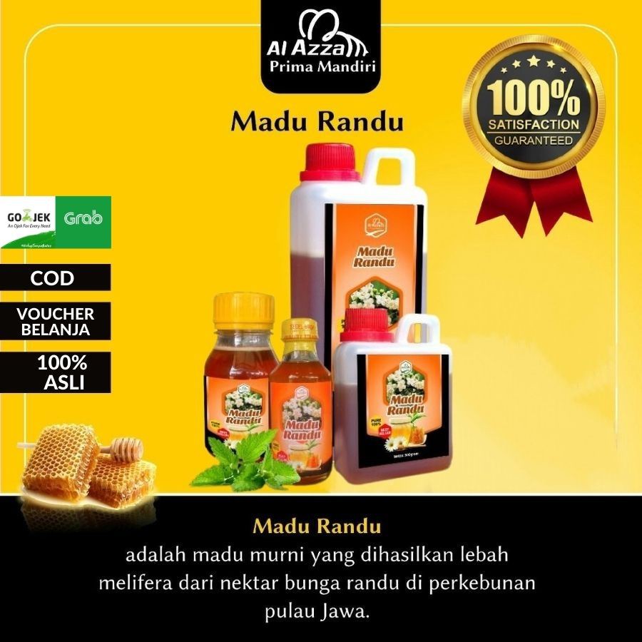 

Madu Randu Asli Murni 1kg 100% Original Premium Raw Honey Manis