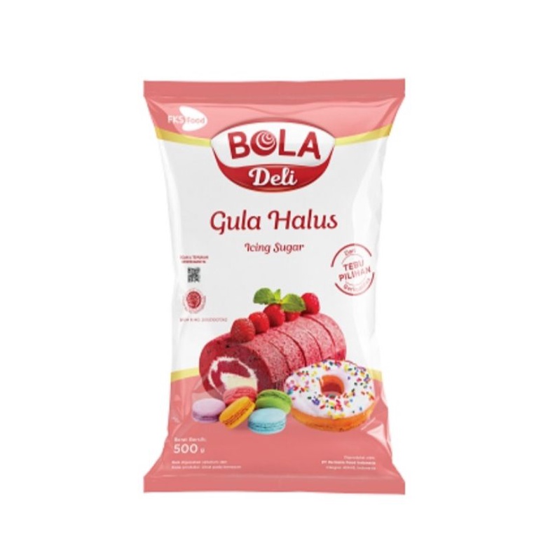 

Gula Halus 500gr Bola Deli Icing Sugar