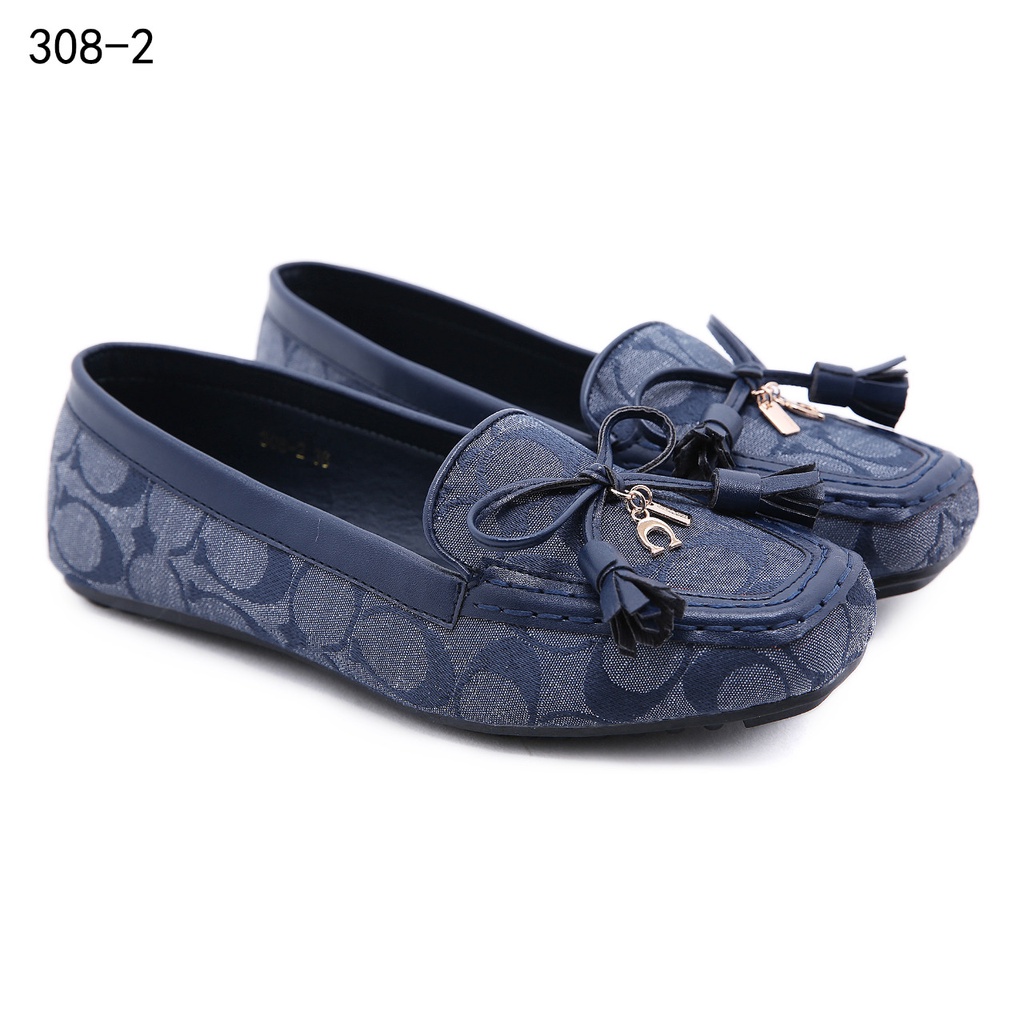 Sepatu Coa logo CC Flat shoes #308-2