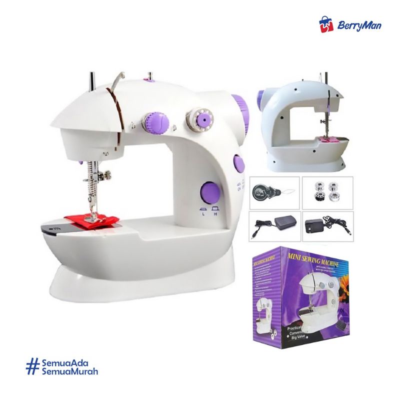 MESIN JAHIT MINI PORTABLE 4 in 1