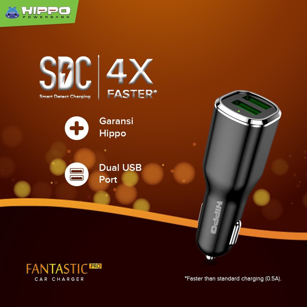 Charger Mobil / Saver / Car Charger Fantastic PRO HIPPO