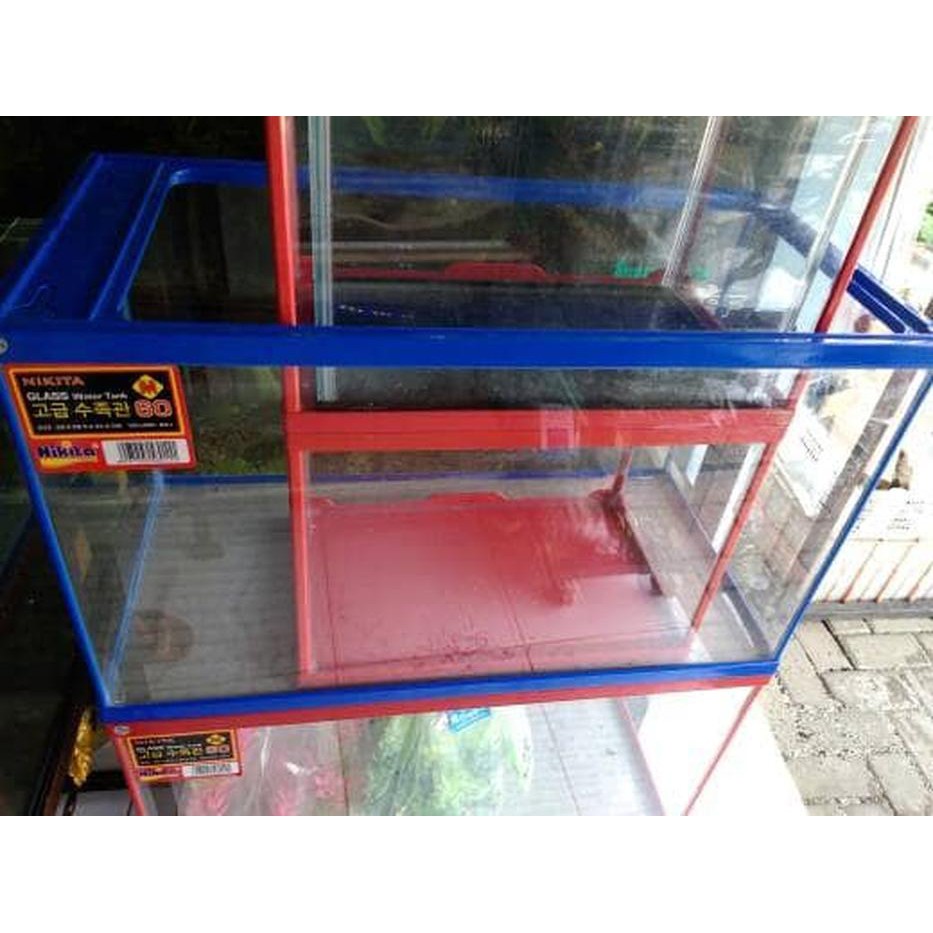 Aquarium Fiber 60x30x35 (NikitaStar) Murmer Tersedia pilihan warna murah/bagus/berkualitas
