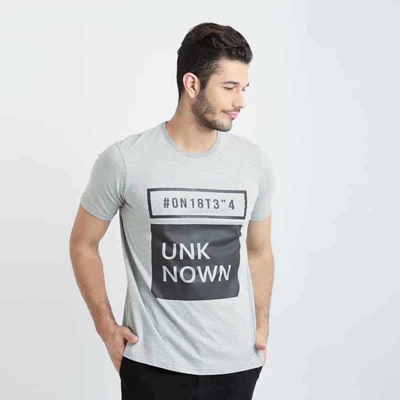 Misteri Box T-shirt Warna Grey