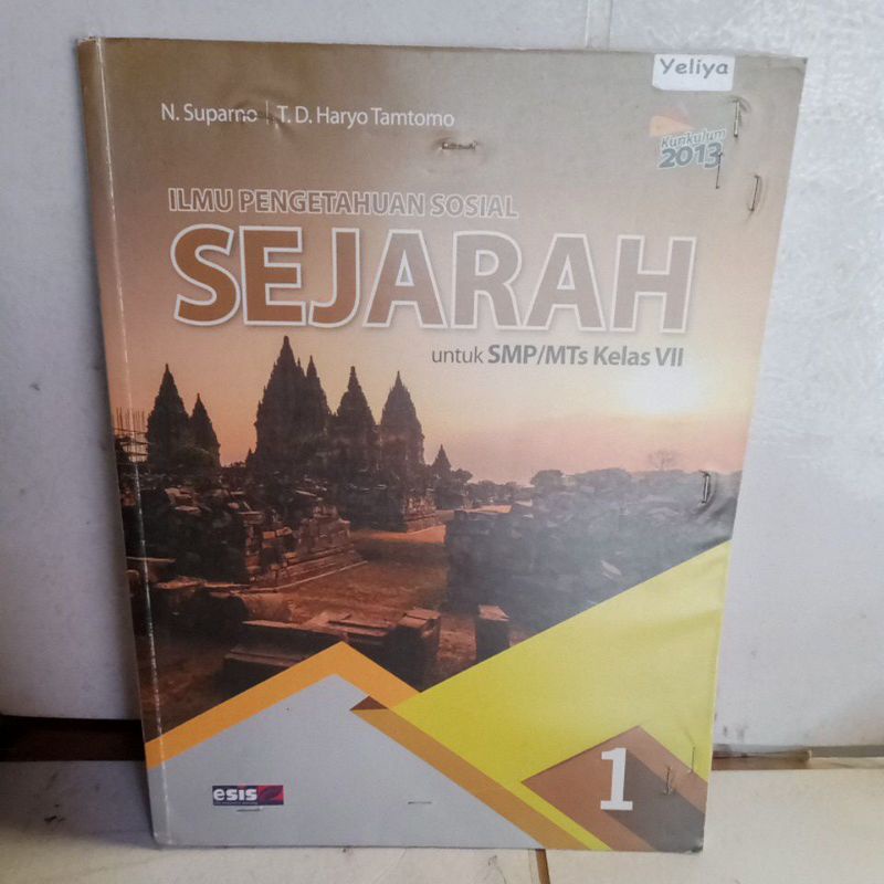 IPS SEJARAH SMP KLS 7 ESIS