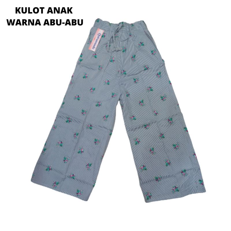 Celana Kulot Anak 5 pcs (100 rb ) Bahan Katun