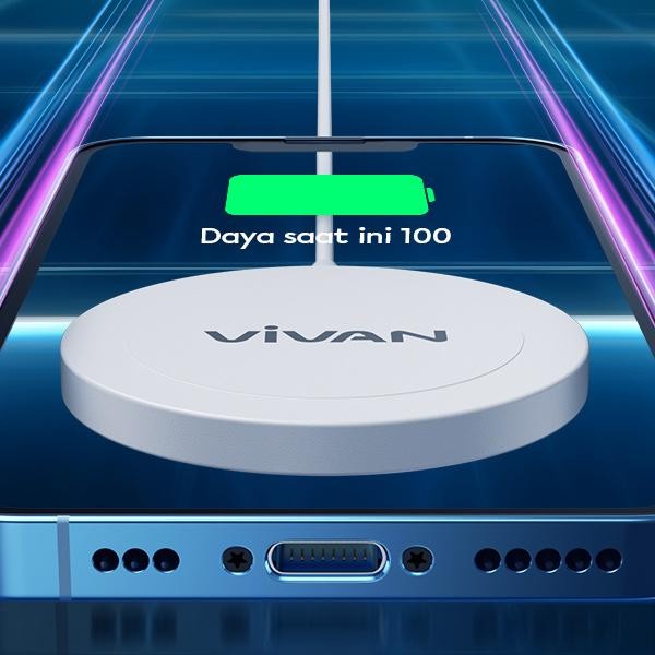 Vivan VWC03 Wireless Quick Charger 15W Max for Android