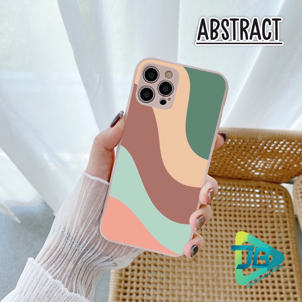 CASE CASING SOFTCASE SILIKON MACARON PELINDUNG KAMERA ABSTRACT OPPO VIVO SAMSUNG XIAOMI REALME IPHONE ALL TYPE JB5339