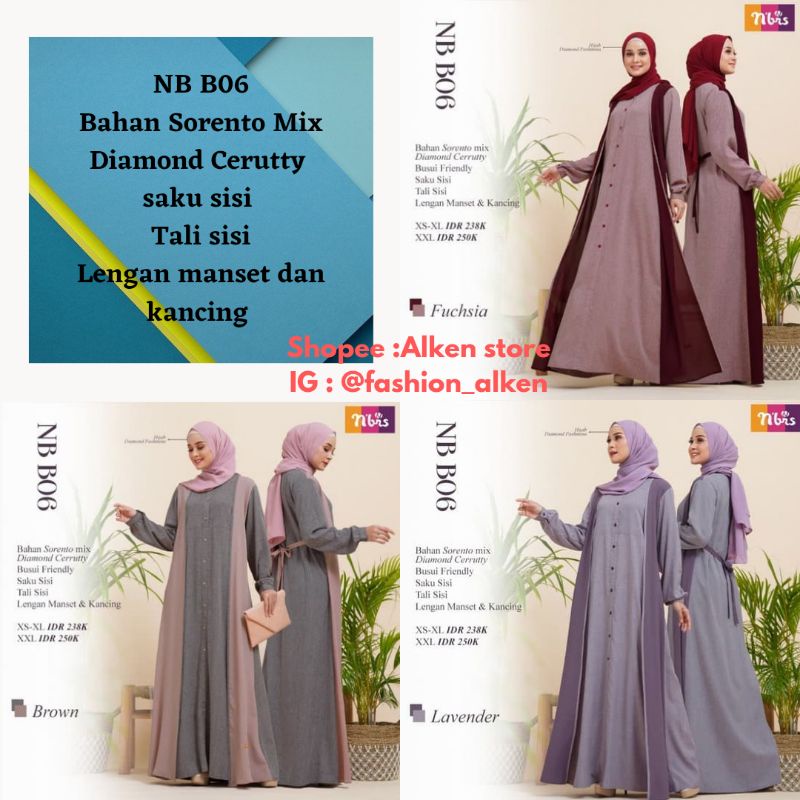 Gamis Nibras NB B06