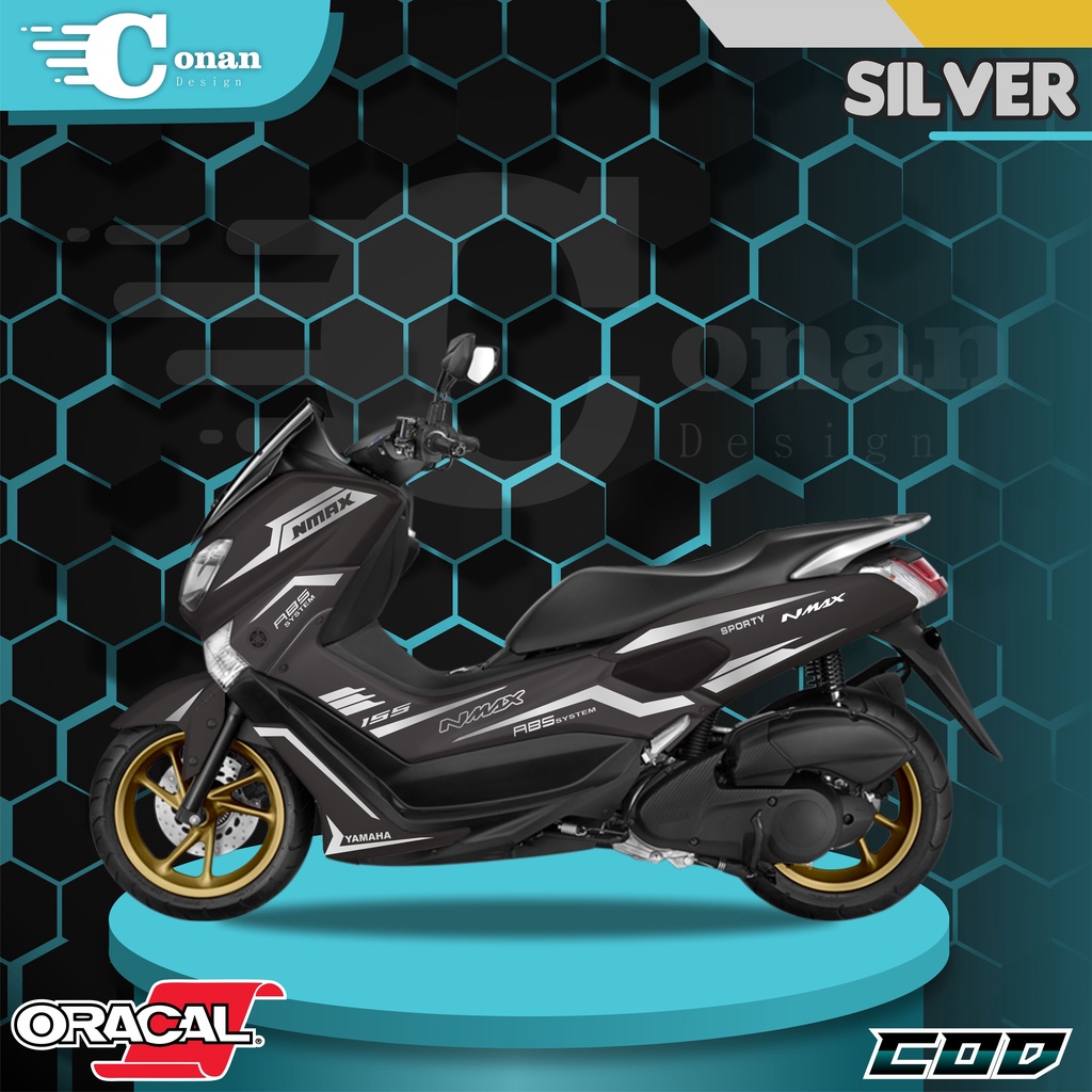 Aksesoris Motor Nmax Cutting Sticker Nmax Stiker Motor Nmax Striping Nmax 2019 All Nmax - NMxGS07