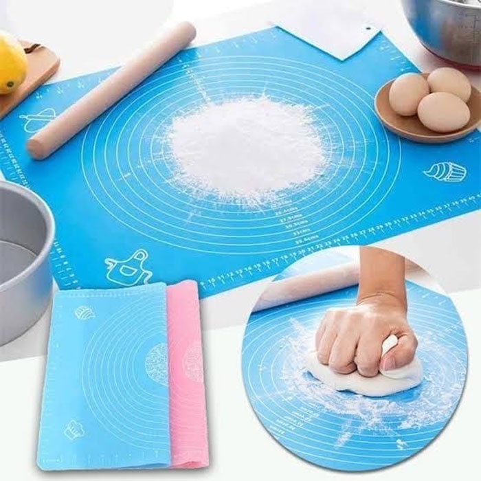 Alas Adonan Silikon 50x40 Baking Mat