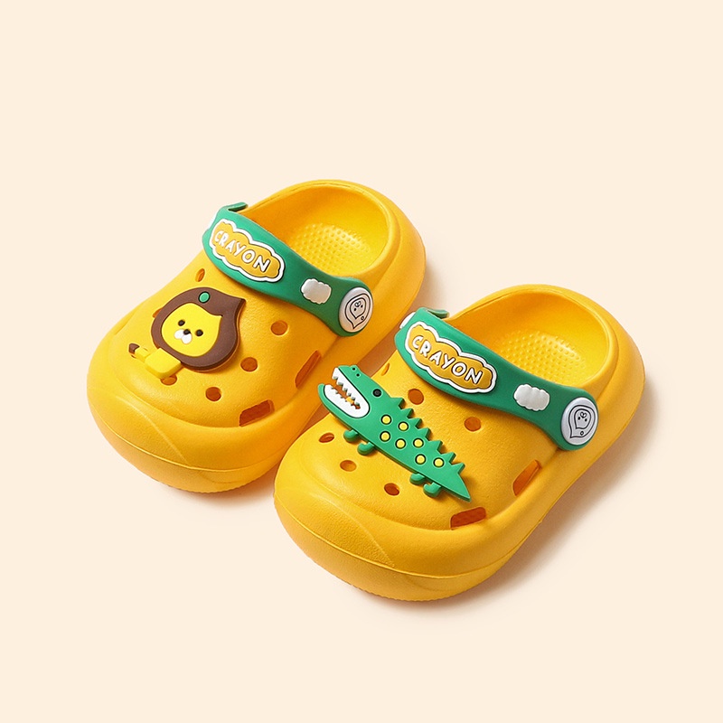 Sandal Anak/ Sandal Slip On Karet Anak/ CR1/ Sandal Anak Motif Hewan