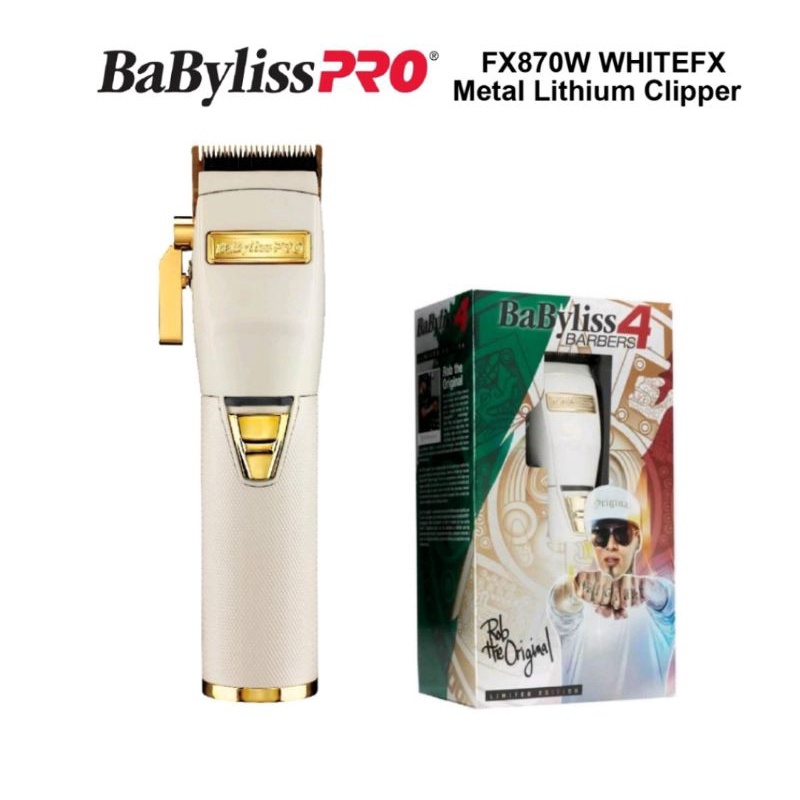 BabylissPro WhiteFX Lithium Hair Clipper BAB870WH