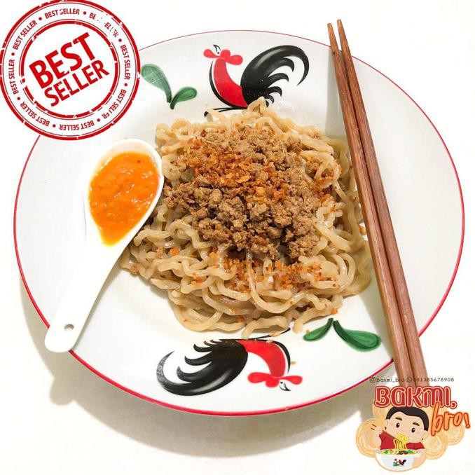 

Terlaris# (Bro Kitchen) Bakmi Bro, Mie Karet Frozen Noodle (Babi)