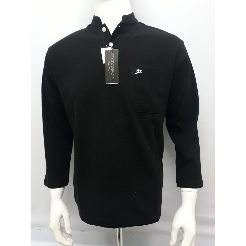 TSHIRT PRIA/MODASPORT_04738_HITAM