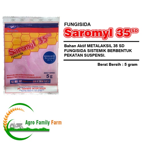 Saromyl 5 Gram Metalaksil Fungisida