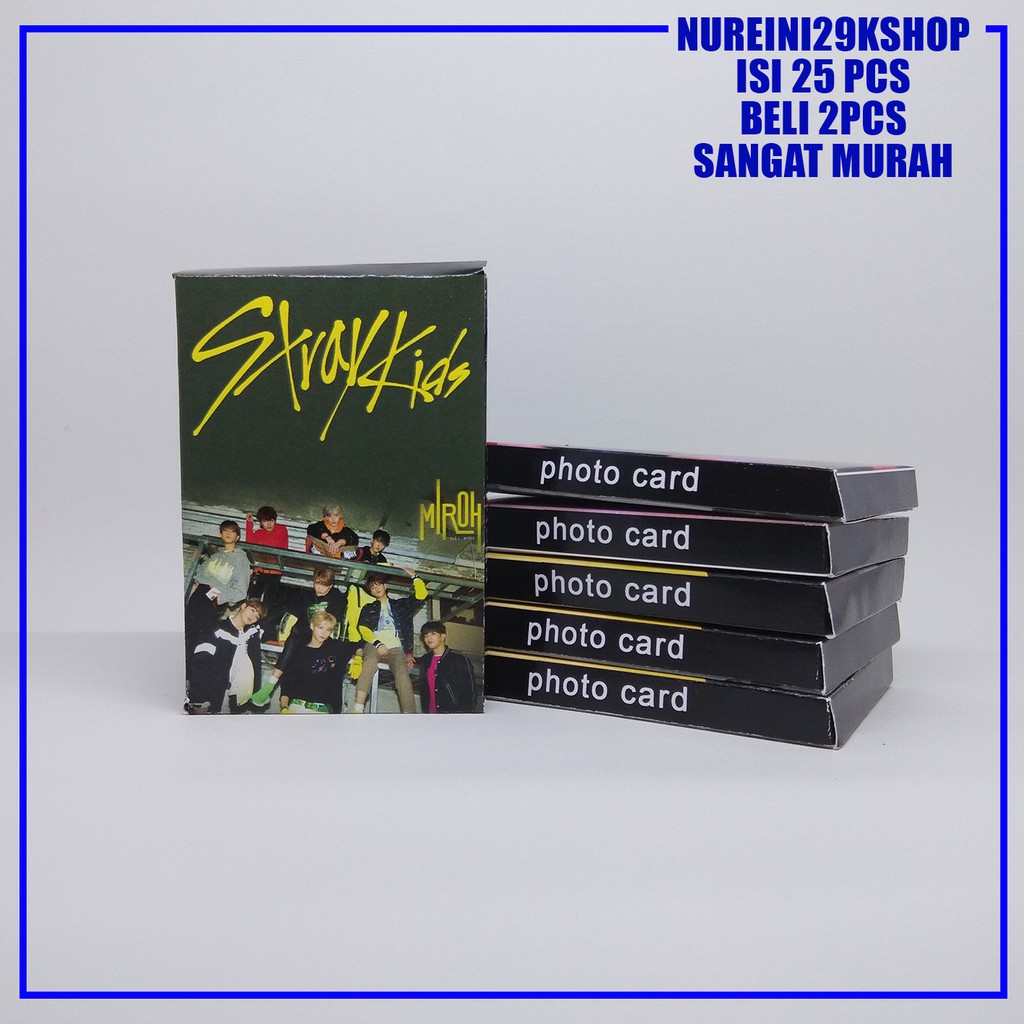 photocard straykids miroh isi 25pcs