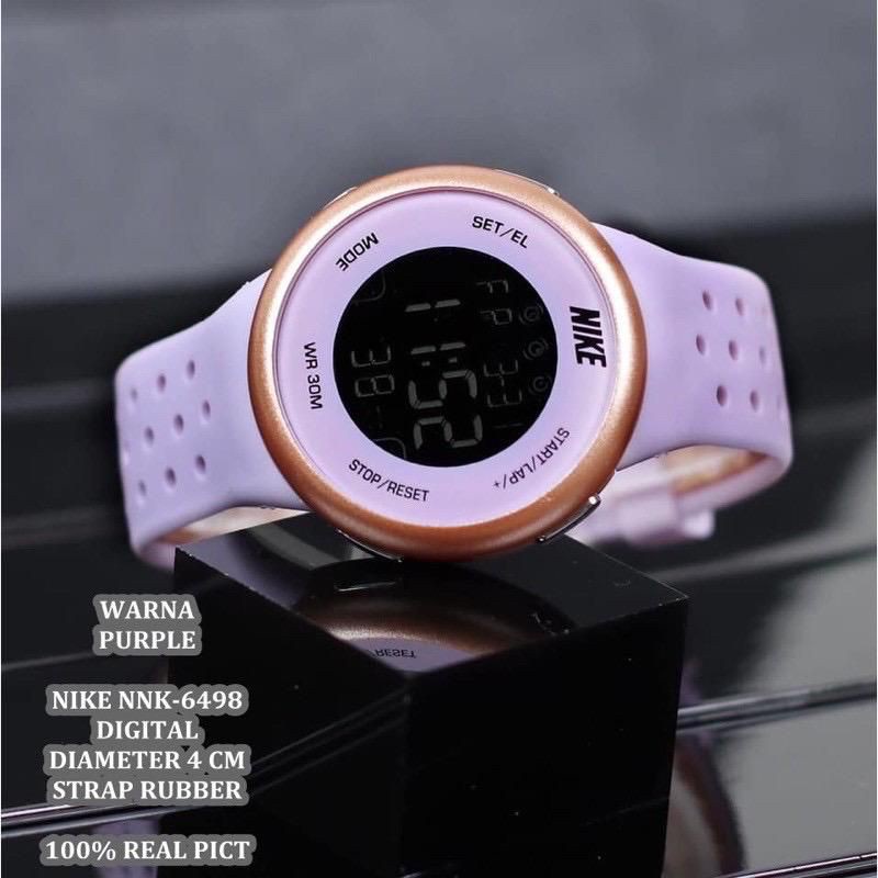 Jam Tangan PRIA/WANITA Nike Digital Strap Rubber