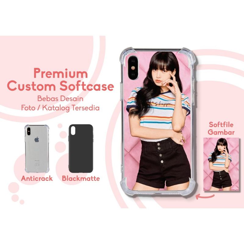 CUSTOM CASE / SOFTCASE HARDCASE BLACKMATTE CASE FOTO