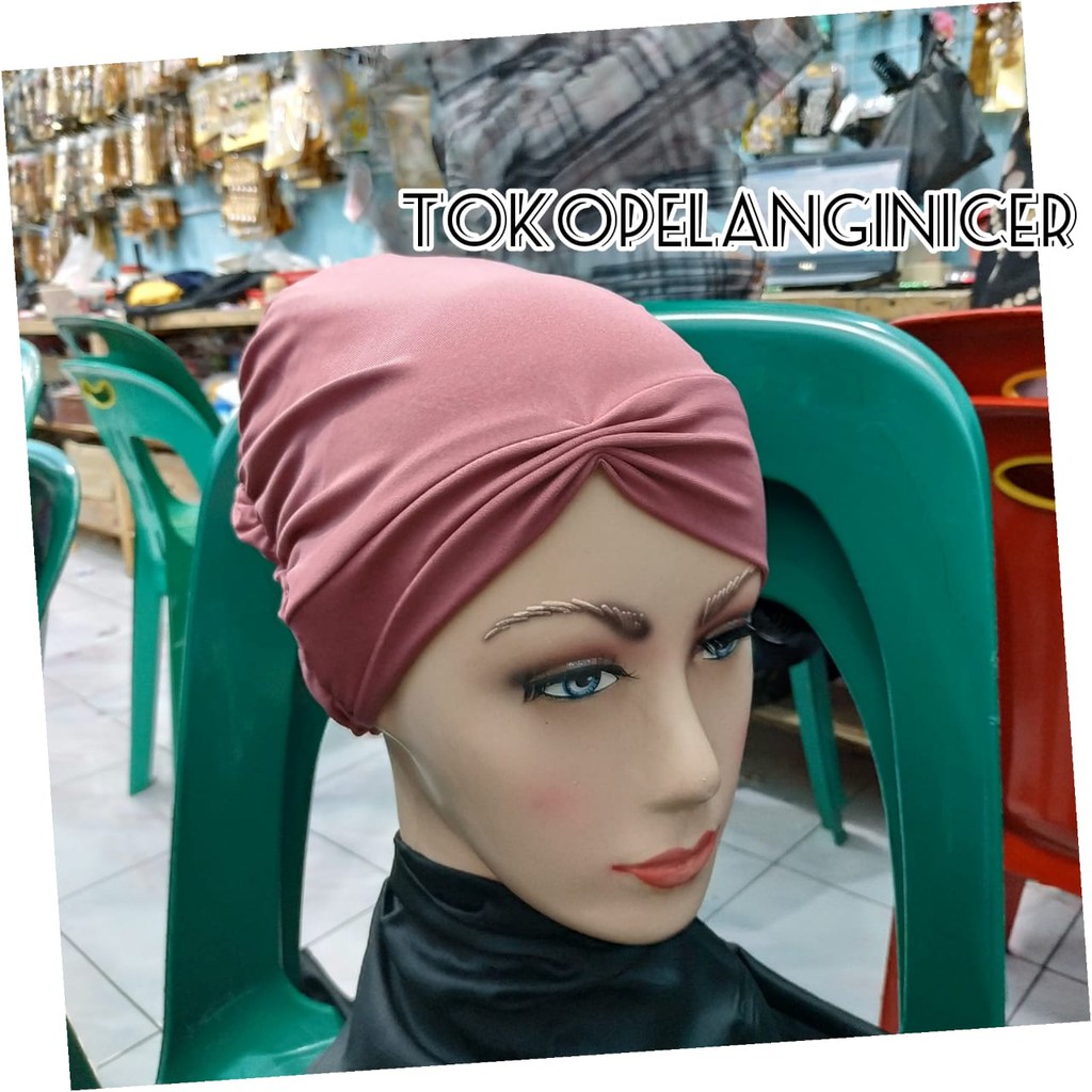 Turban Bandana / Turban Dewasa Turban Praktis Cantik Manis  kekinian Tokopelanginicer