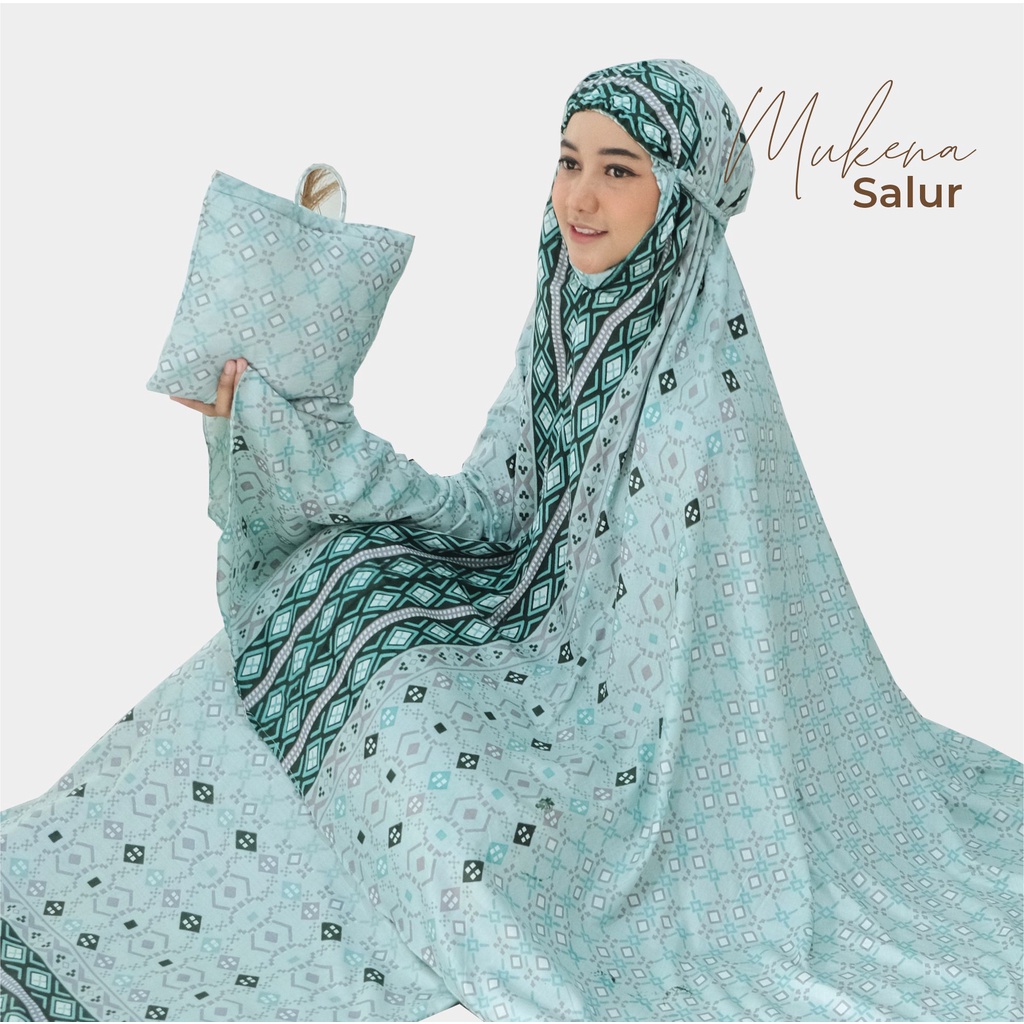 Mukena Dewasa Rayon Bali Premium SALUR All Over By Putri Dania