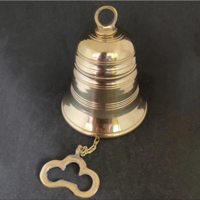 Bel Pintu / Bel Lonceng Kerucut Kuningan Polished brass / Door bell