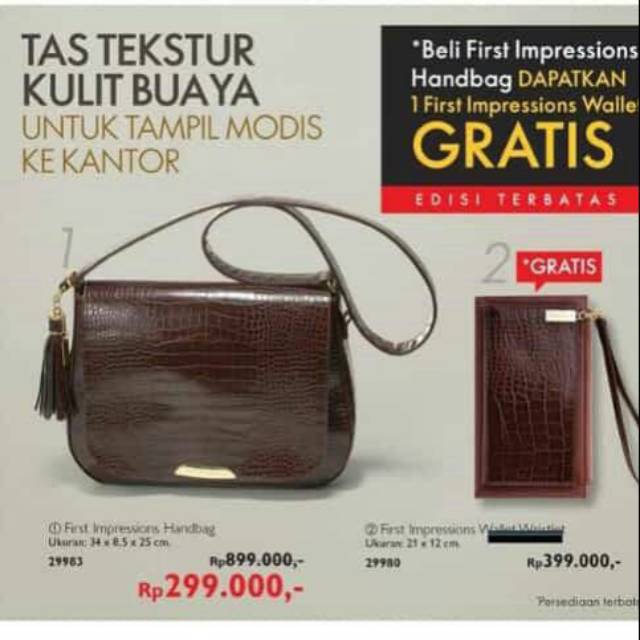 First Impression Handbag Lazada Indonesia peacecommission.kdsg