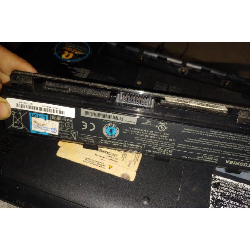 Batere Batre Baterai Battery Laptop Toshiba L840 C840 L800 C800 M840 M800