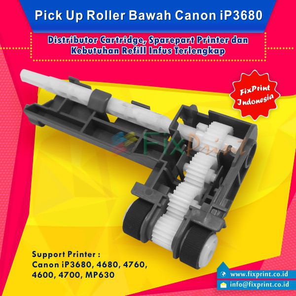 Pick Up Roller Bawah Canon IP3680 3680 4680 4760 4600 4700 MP630 FPJNew2373