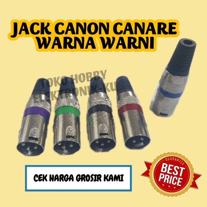 JACK MIC / MIXER CANON CANARE / CONECTOR CABLE / JACK AUDIO