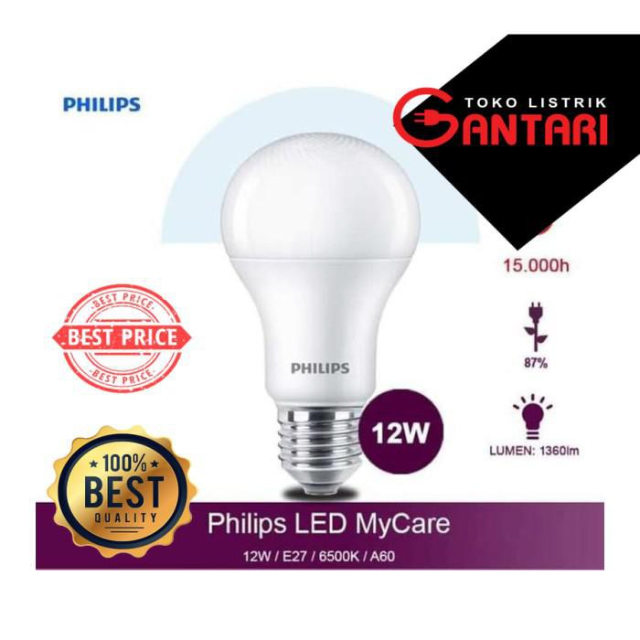 Lampu Philips Led 12 Watt Promo Multipack MyCare Bulb 12w 3 Gratis 1