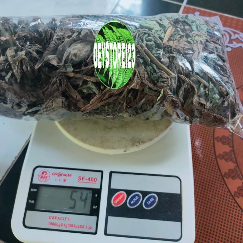 

Daun kipahit kering atou insulin per 50 Gram