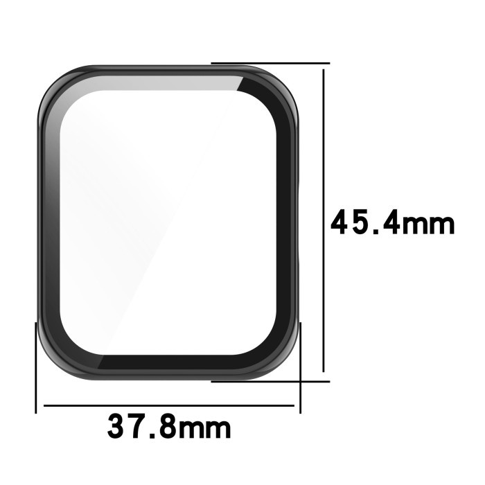 Protective Bumper Case Include Tempered Glass For Realme Watch 2