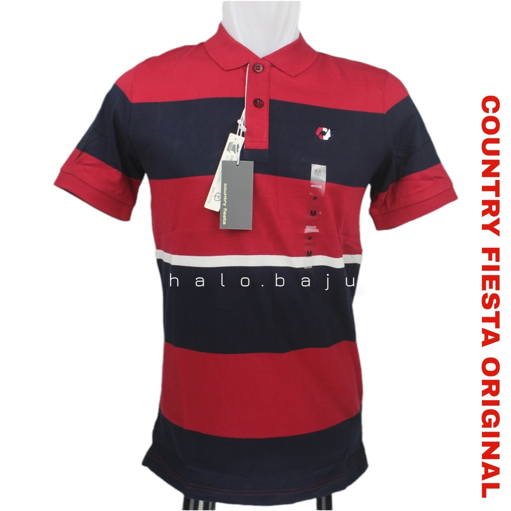 COUNTRY FIESTA ORIGINAL - 01MPY03970 - Kaos kerah CF - Polo Shirt CF - Kaos Polo CF