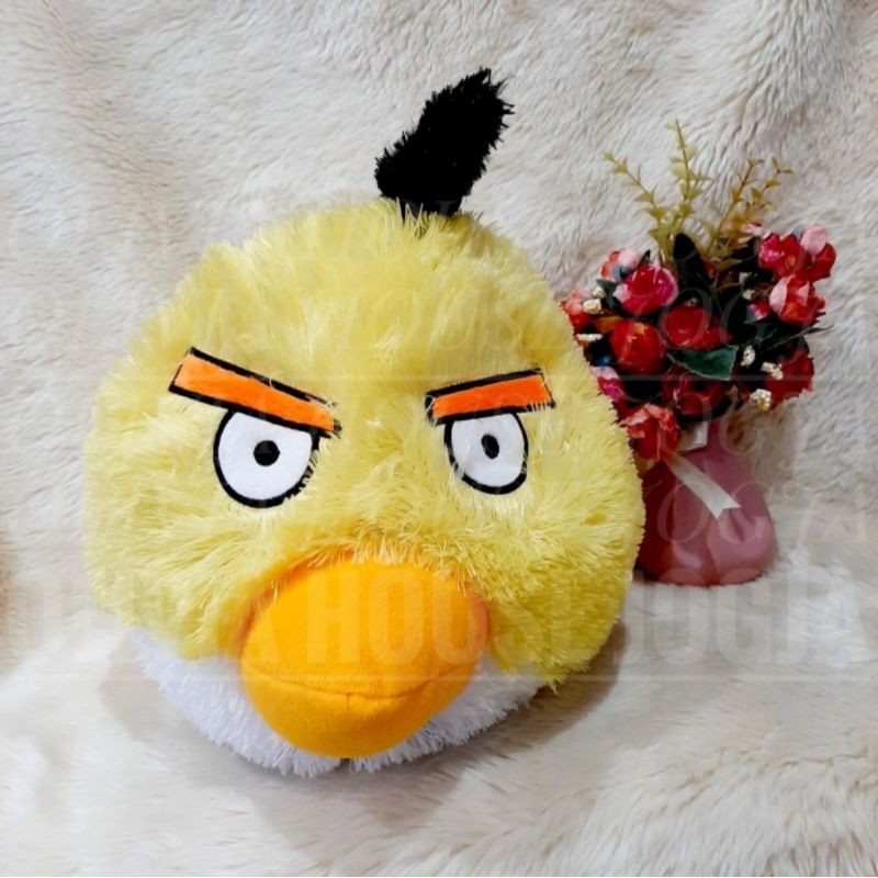 Boneka burung marah kuning boneka burung kuning boneka yellow bird