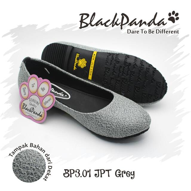 Sepatu black panda original