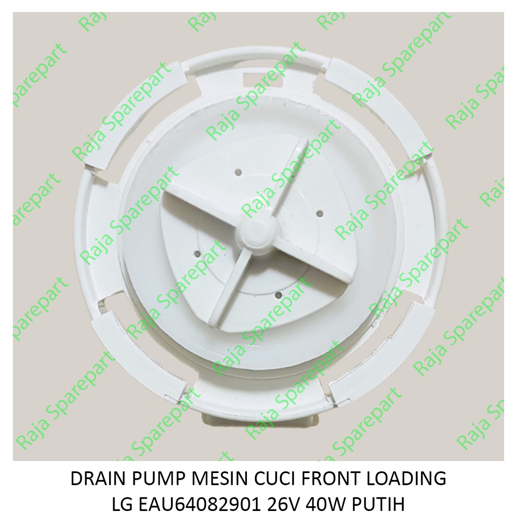 DRAIN PUMP KIPAS MESIN CUCI FRONT LOADING LG EAU64082901 26V 40W