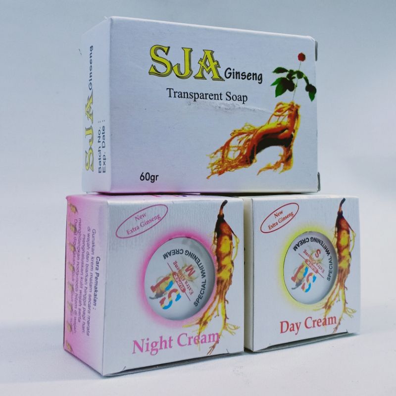 Paket Cream Sj Gingseng 3in1 Sj Super Whitening