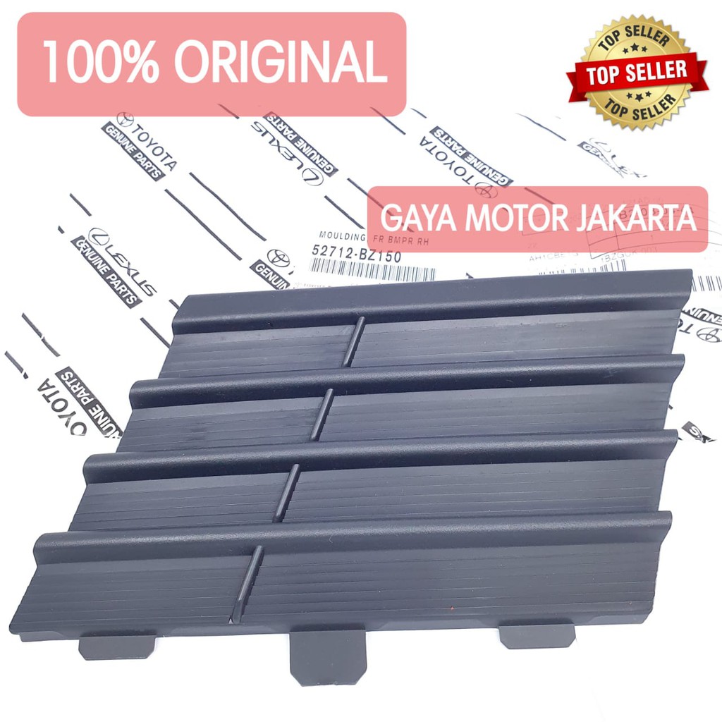 SET Garnish Cover Moulding Bumper Dpn Kiri-Kanan All New Avanza Veloz