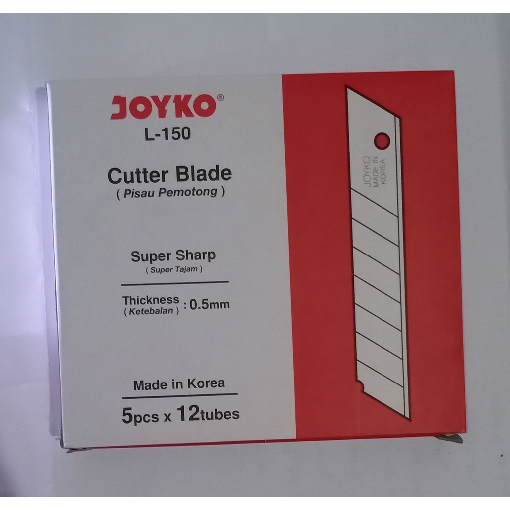 

(Per Kotak) Isi Cutter Joyko L-150