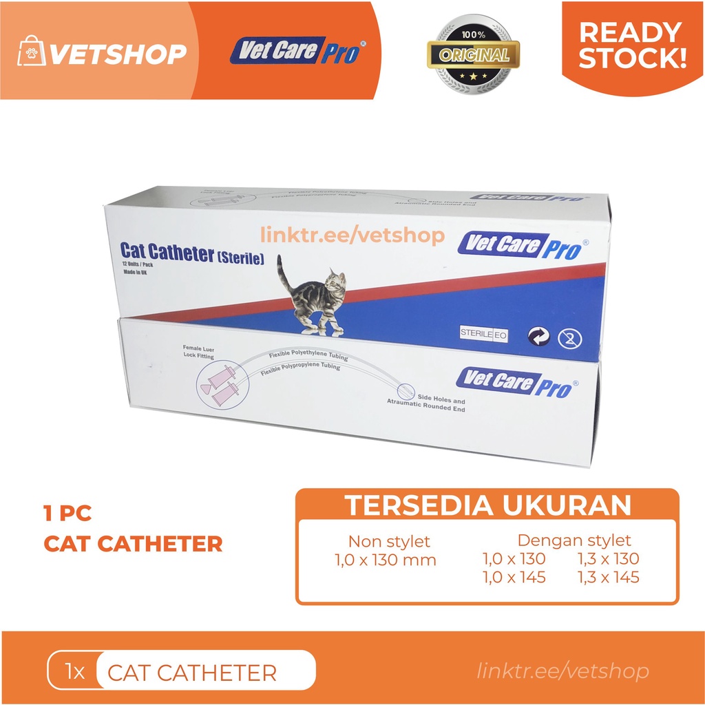 Cat Catheter - Kateter Kucing dengan stylet - 1 pcs