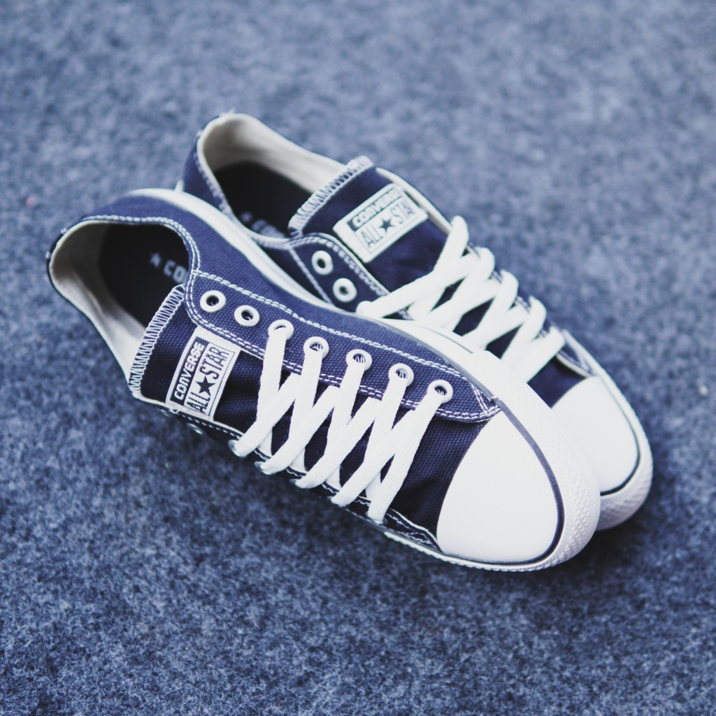 BISA COD !! SEPATU PRIA CASUAL SNEAKERS ALLSTAR LOW CLASIC NAVY SEPATU PRIA / WANITA