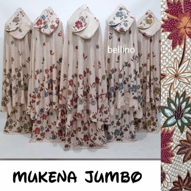 Setelan Mukena Madina Jumbo Rayon Premium