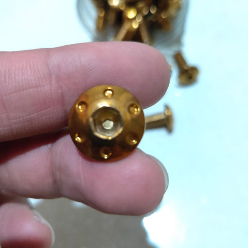 Baut probolt disc Baut piringan cakram depan belakang ptobolt gold