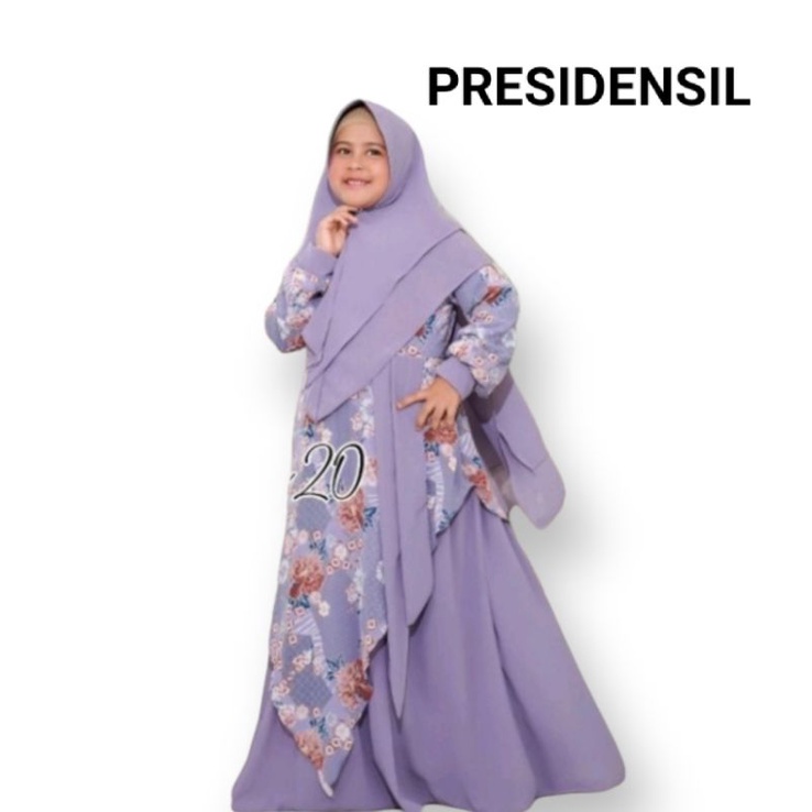 Couple * Baju * Anak* Ibu * Gamis Syari Muslim Dress ORI Muslim Set Anak dan Ibu Coople Keluarga Ter