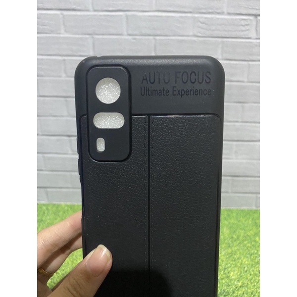 VIVO Y53S 4G Auto Focus Soft Case Hitam kulit jeruk Autofokus Tpu hitam